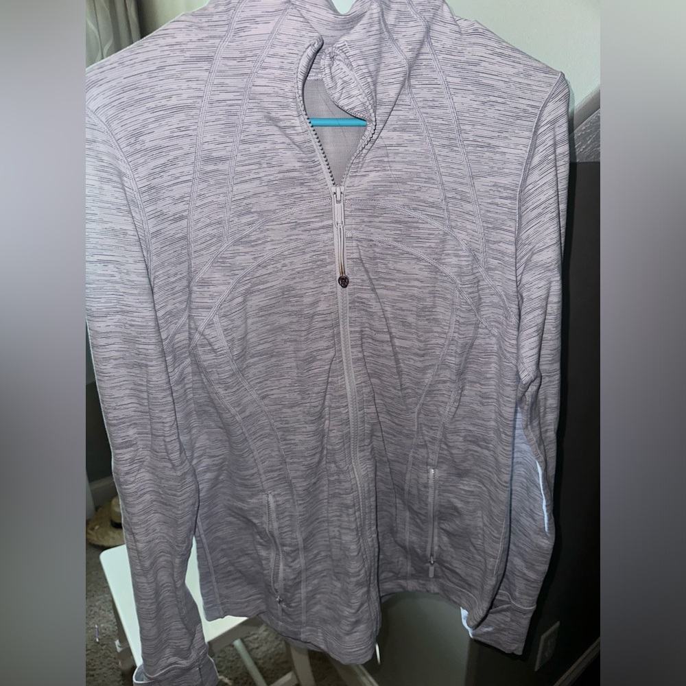 Lululemon define jacket size 12, barely worn!